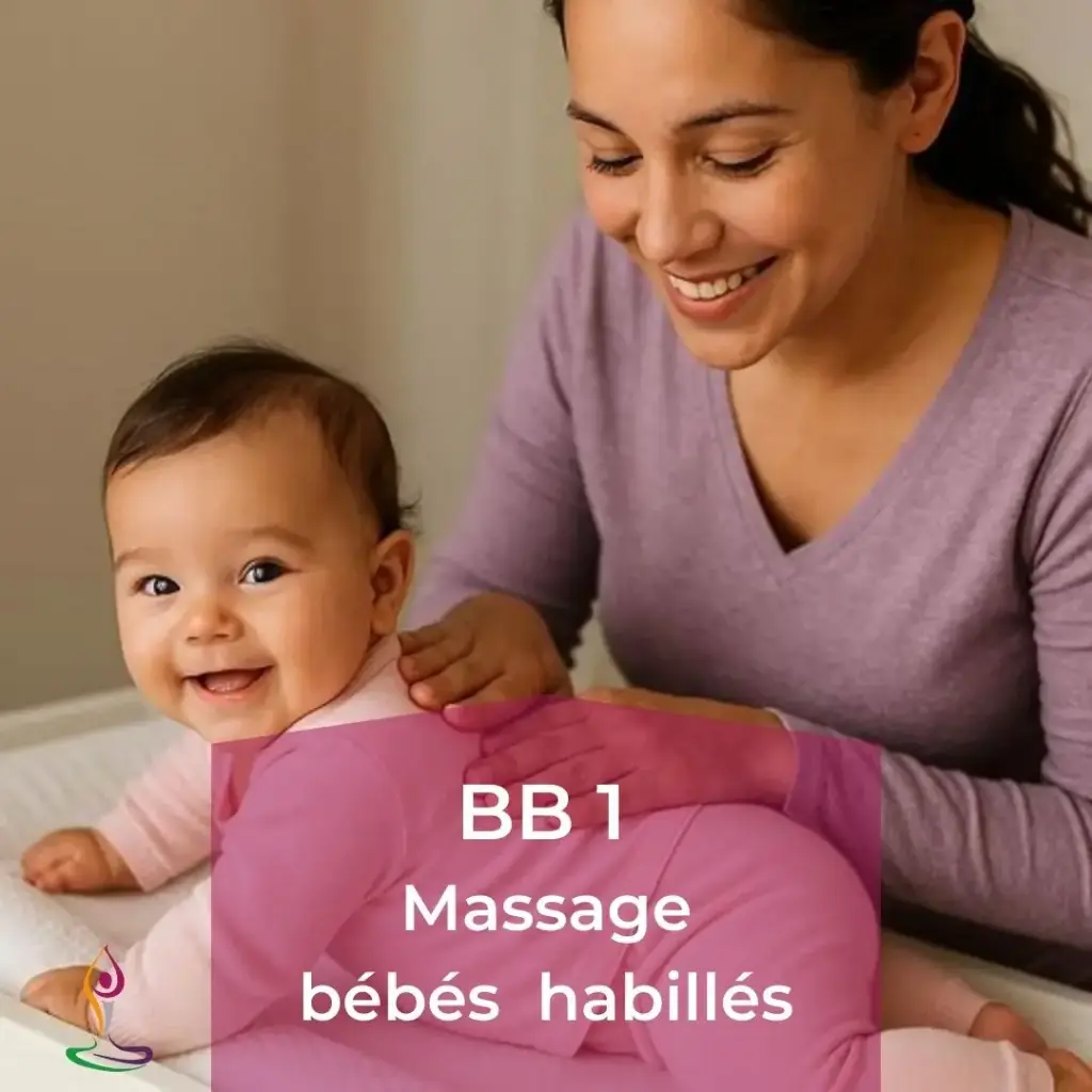 BB1 Massage bébés et jeunes enfants  habillés